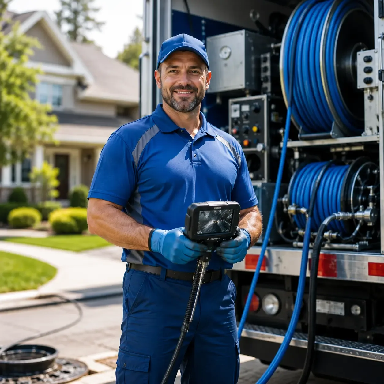 Local outdoor drain cleaning specialists in Saline, MI